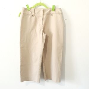 Apt.9 Maxwell Khaki Capri